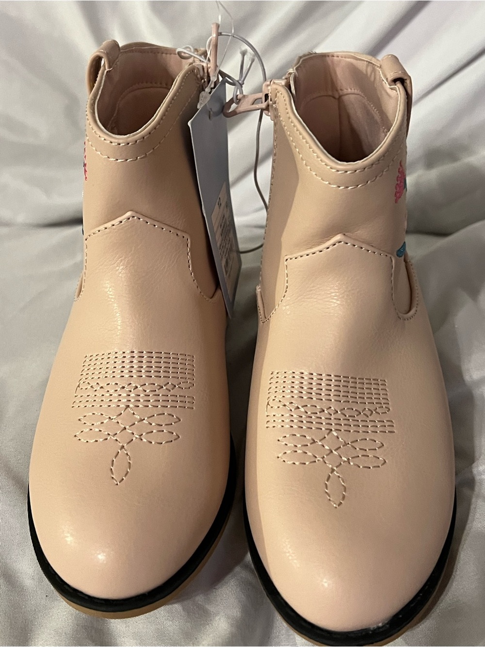 Cat & Jack Blush Pink Girls' Ankle Boots